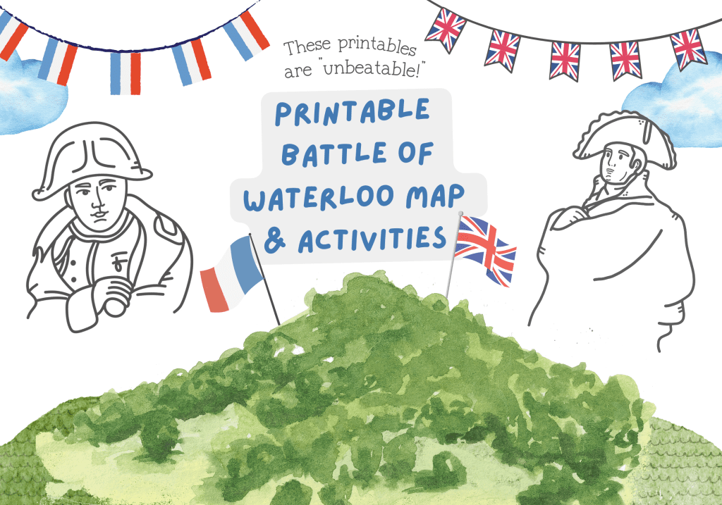  Unbeatable Offer Printable Battle Of Waterloo Map And Activities 